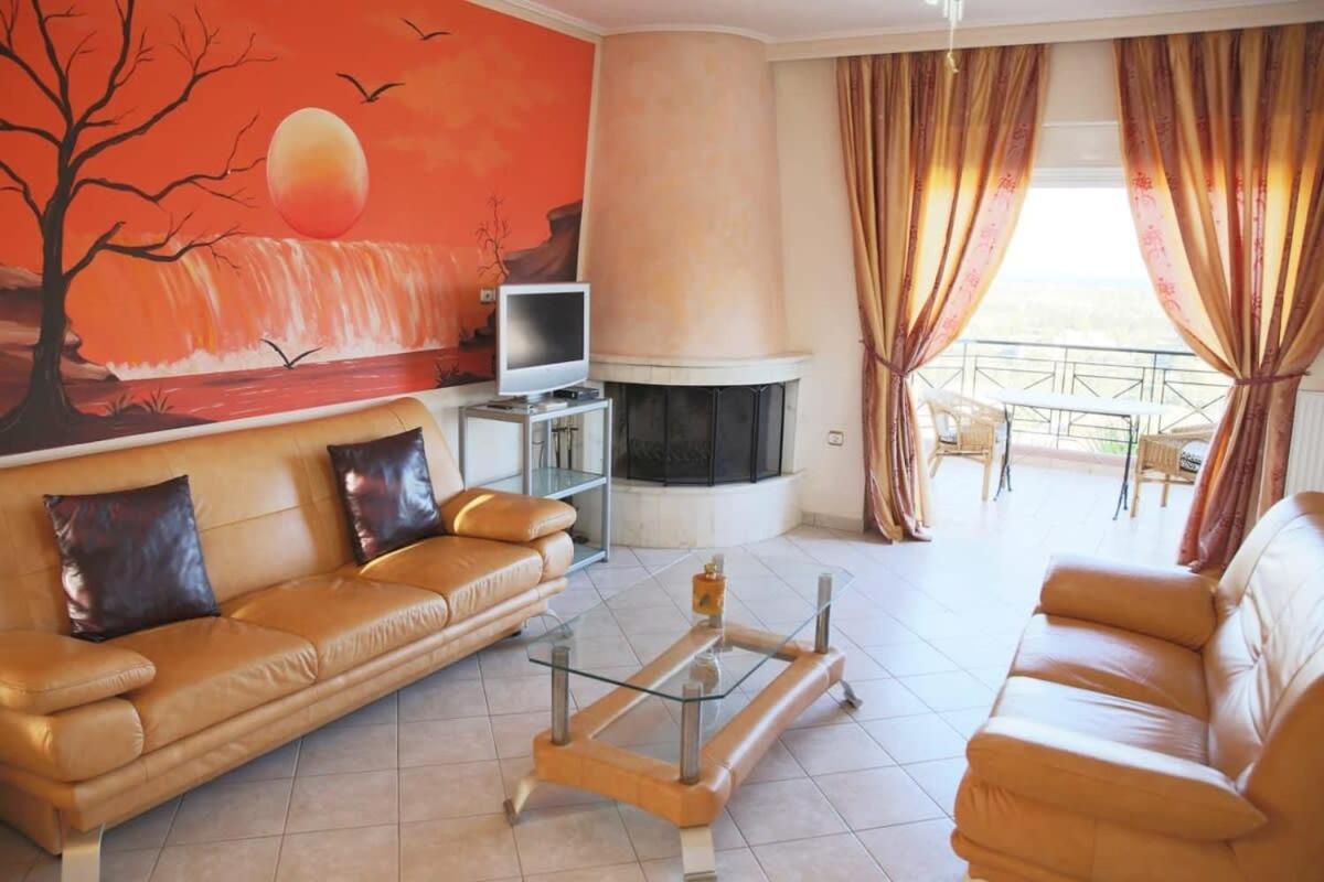 Marathón Schinias Bright Spacious Maisonette-Panoramic View מראה חיצוני תמונה